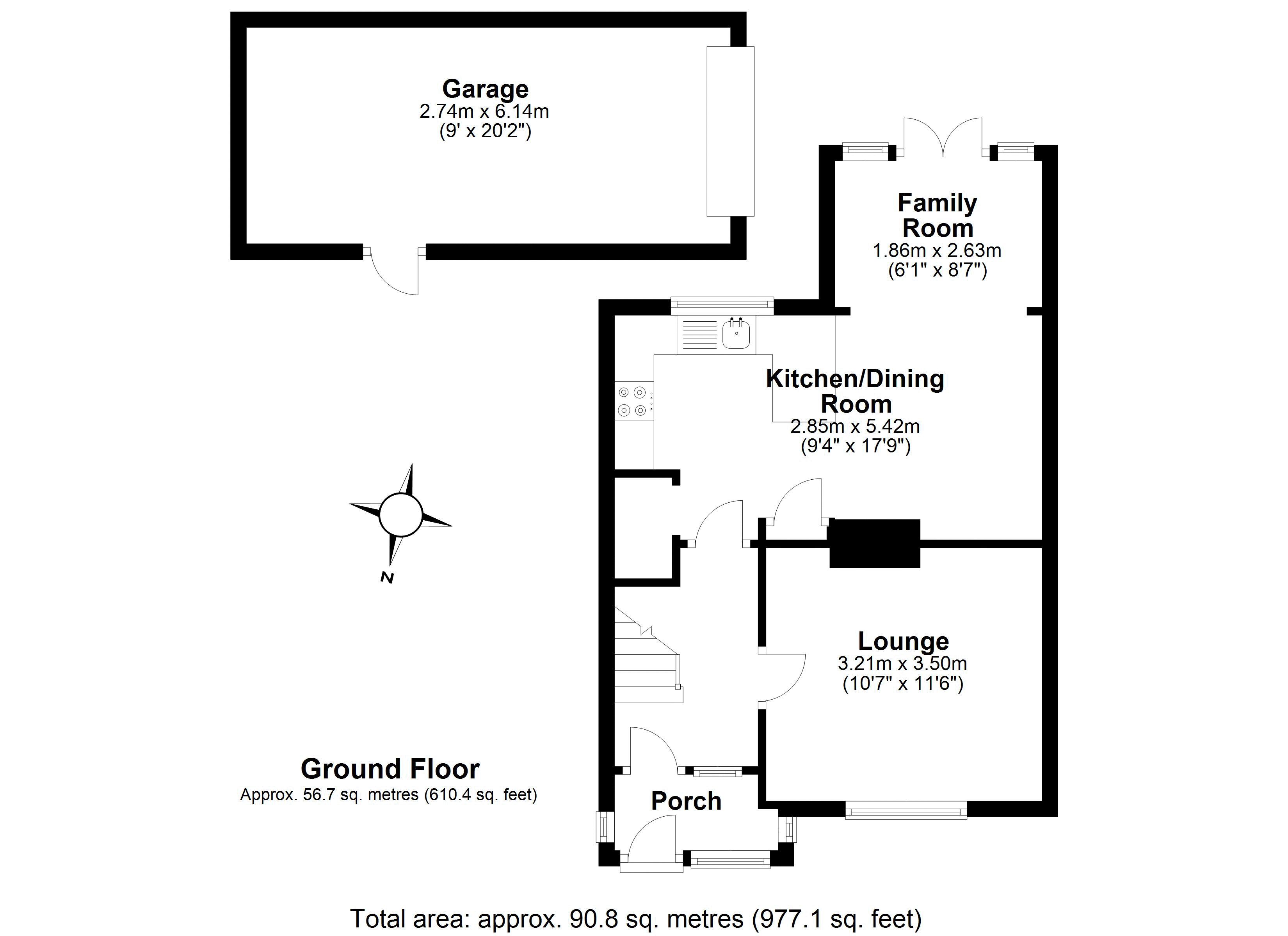 St Chads Ground floor floorplan